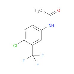 Aobchem&nbsp;N-(4-chloro-3-(trifluoromethyl)phenyl)acetamide | ≥97% | CAS 348-90-3 | C9H7ClF3NO | 250mg