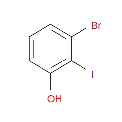 Aobchem&nbsp;3-Bromo-2-iodophenol | ≥97% | CAS 855836-52-1 | C6H4BrIO | 10g