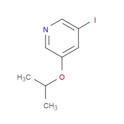 Aobchem&nbsp;3-Iodo-5-isopropoxypyridine | ≥97% | CAS 2137636-18-9 | C8H10INO | 5g