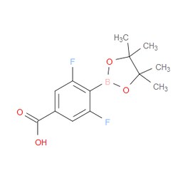 Aobchem&nbsp;4-Carboxy-2 6-difluorophenylboronic acid pinacol ester | ≥97% | CAS 1031857-96-1 | C13H15BF2O4 | 5g