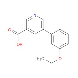 Aobchem&nbsp;5-(3-Ethoxyphenyl)-3-pyridinecarboxylic acid | ≥95% | CAS 1048273-45-5 | C14H13NO3 | 5g