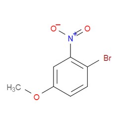 Aobchem&nbsp;1-Bromo-4-methoxy-2-nitrobenzene | ≥95% | CAS 5344-78-5 | C7H6BrNO3 | 100g