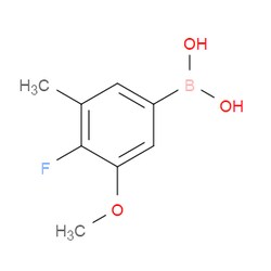 Aobchem&nbsp;4-Fluoro-3-methoxy-5-methylphenylboronic acid | ≥97% | CAS 1451392-02-1 | C8H10BFO3 | 5g