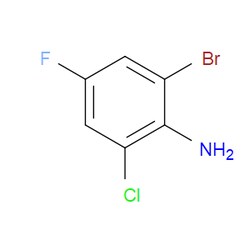 Aobchem&nbsp;2-Bromo-6-chloro-4-fluoroaniline | ≥97% | CAS 201849-14-1 | C6H4BrClFN | 100g