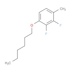 Aobchem&nbsp;2 3-Difluoro-1-(hexyloxy)-4-methylbenzene | ≥97% | CAS 2635937-37-8 | C13H18F2O | 5g