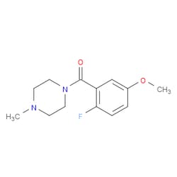 Aobchem&nbsp;(2-Fluoro-5-methoxyphenyl)(4-methylpiperazin-1-yl)methanone | ≥97% | CAS 2734774-23-1 | C13H17FN2O2 | 5g