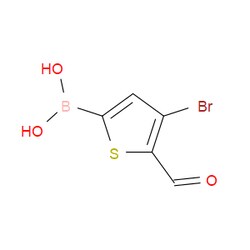 Aobchem&nbsp;3-Bromo-2-formylthiophene-5-boronic acid | ≥97% | CAS 1451393-26-2 | C5H4BBrO3S | 10g