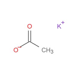 Aobchem&nbsp;Potassium Acetate | ≥95% | CAS 127-08-2 | C2H3KO2 | 500g