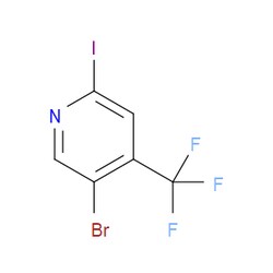 Aobchem&nbsp;5-Bromo-2-iodo-4-(trifluoromethyl)pyridine | ≥97% | CAS 1443792-54-8 | C6H2BrF3IN | 5g