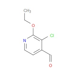 Aobchem&nbsp;3-Chloro-2-ethoxy-4-formylpyridine | ≥95% | CAS 2056110-58-6 | C8H8ClNO2 | 5g