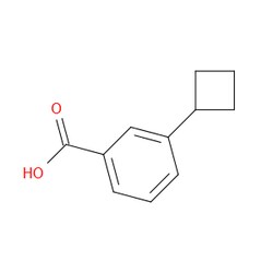 Aobchem&nbsp;3-Cyclobutylbenzoic acid | ≥97% | CAS 19936-19-7 | C11H12O2 | 5g