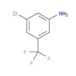 Aobchem&nbsp;3-Chloro-5-(trifluoromethyl)benzenamine | ≥95% | CAS 69411-05-8 | C7H5ClF3N | 10g