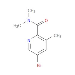 Aobchem&nbsp;5-Bromo-N N 3-trimethylpicolinamide | ≥97% | CAS 2099056-22-9 | C9H11BrN2O | 5g