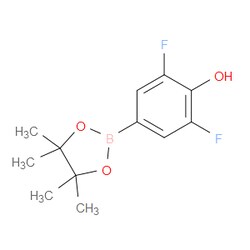 Aobchem&nbsp;3 5-Difluoro-4-hydroxybenzeneboronic acid pinacol ester | ≥97% | CAS 1029439-83-5 | C12H15BF2O3 | 5g