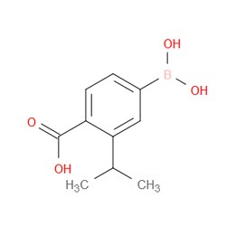 Aobchem&nbsp;4-Carboxy-3-isopropylphenylboronic acid | ≥95% | CAS 851335-14-3 | C10H13BO4 | 5g