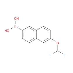 Aobchem&nbsp;(6-(Difluoromethoxy)naphthalen-2-yl)boronic acid | ≥97% | CAS 1334221-18-9 | C11H9BF2O3 | 5g