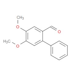 Aobchem&nbsp;4 5-Dimethoxy[1 1 -biphenyl]-2-carboxaldehyde | ≥95% | CAS 155206-74-9 | C15H14O3 | 5g