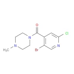 Aobchem&nbsp;(5-Bromo-2-chloropyridin-4-yl)(4-methylpiperazin-1-yl)methanone | ≥95% | CAS 1996879-52-7 | C11H13BrClN3O | 5g