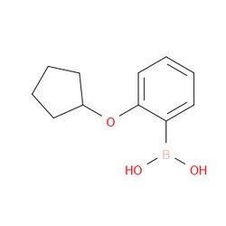 Aobchem&nbsp;2-(Cyclopentyloxy)phenylboronic acid | ≥95% | CAS 1311159-02-0 | C11H15BO3 | 5g