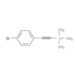 Aobchem&nbsp;((4-Bromophenyl)ethynyl)trimethylsilane | ≥95% | CAS 16116-78-2 | C11H13BrSi | 25g