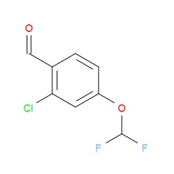 Aobchem&nbsp;2-Chloro-4-(difluoromethoxy)benzaldehyde | ≥95% | CAS 2222644-34-8 | C8H5ClF2O2 | 5g