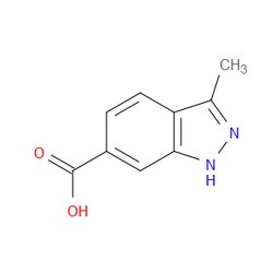 Aobchem&nbsp;3-Methyl-1H-indazole-6-carboxylic acid | ≥97% | CAS 201286-96-6 | C9H8N2O2 | 5g