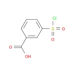 Aobchem&nbsp;3-(Chlorosulfonyl)benzoic acid | ≥95% | CAS 4025-64-3 | C7H5ClO4S | 25g