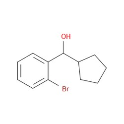 Aobchem&nbsp;2-Bromo- -cyclopentylbenzenemethanol | ≥95% | CAS 1249753-35-2 | C12H15BrO | 5g