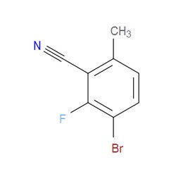 Aobchem&nbsp;3-Bromo-2-fluoro-6-methylbenzonitrile | ≥97% | CAS 1807117-74-3 | C8H5BrFN | 5g