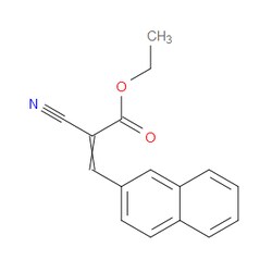 Aobchem&nbsp;Ethyl 2-cyano-3-(2-naphthalenyl)-2-propenoate | ≥95% | CAS 35688-72-3 | C16H13NO2 | 1g