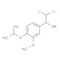 Aobchem&nbsp;2 2-Dichloro-1-(4-isopropoxy-3-methoxyphenyl)ethanol | ≥95% | CAS 2734779-10-1 | C12H16Cl2O3 | 5g