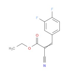 Aobchem&nbsp;2-Propenoic acid  2-cyano-3-(3 4-difluorophenyl)-  ethyl ester | ≥95% | CAS 623572-48-5 | C12H9F2NO2 | 250mg