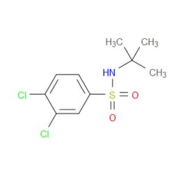Aobchem&nbsp;3 4-Dichloro-N-(1 1-dimethylethyl)benzenesulfonamide | ≥95% | CAS 883022-47-7 | C10H13Cl2NO2S | 5g
