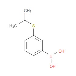 Aobchem&nbsp;3-(Isopropylthio)phenylboronic acid | ≥97% | CAS 2096332-50-0 | C9H13BO2S | 5g
