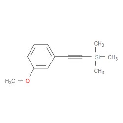 Aobchem&nbsp;1-Methoxy-3-[2-(trimethylsilyl)ethynyl]benzene | ≥95% | CAS 40230-92-0 | C12H16OSi | 5g