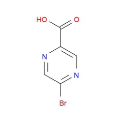 Aobchem&nbsp;5-Bromopyrazine-2-carboxylic acid | ≥95% | CAS 876161-05-6 | C5H3BrN2O2 | 5g