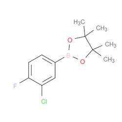Aobchem&nbsp;3-Chloro-4-fluorophenylboronic acid pinacol ester | ≥97% | CAS 635305-46-3 | C12H15BClFO2 | 10g