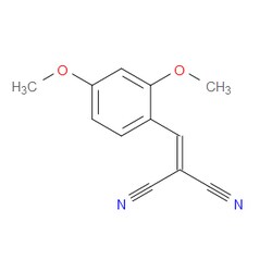 Aobchem&nbsp;(2 4-Dimethoxybenzylidene)malononitrile | ≥95% | CAS 2972-78-3 | C12H10N2O2 | 1g