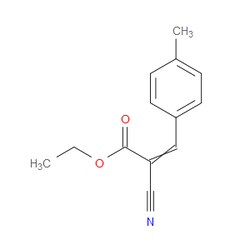 Aobchem&nbsp;2-Propenoic acid  2-cyano-3-(4-methylphenyl)-  ethyl ester | ≥95% | CAS 18300-87-3 | C13H13NO2 | 5g