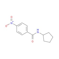 Aobchem&nbsp;N-cyclopentyl-4-nitrobenzamide | ≥95% | CAS 301226-07-3 | C12H14N2O3 | 1g