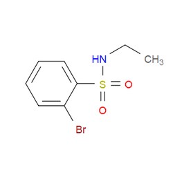 Aobchem&nbsp;2-Bromo-N-ethylbenzenesulfonamide | ≥95% | CAS 169189-80-4 | C8H10BrNO2S | 1g