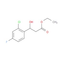 Aobchem&nbsp;Ethyl 3-(2-chloro-4-fluorophenyl)-3-hydroxypropanoate | ≥97% | CAS 1697543-55-7 | C11H12ClFO3 | 1g