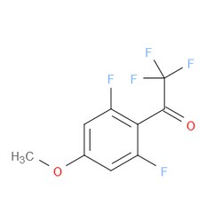 Aobchem&nbsp;1-(2 6-Difluoro-4-methoxyphenyl)-2 2 2-trifluoroethanone | ≥95% | CAS 1505207-82-8 | C9H5F5O2 | 5g