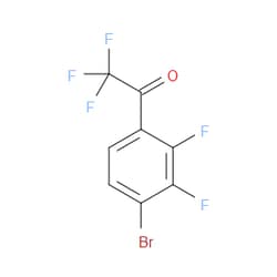 Aobchem&nbsp;1-(4-Bromo-2 3-difluorophenyl)-2 2 2-trifluoroethanone | ≥95% | CAS 1823361-42-7 | C8H2BrF5O | 500mg