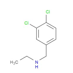 Aobchem&nbsp;3 4-Dichloro-N-ethylbenzenemethanamine | ≥97% | CAS 68621-16-9 | C9H11Cl2N | 5g