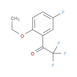 Aobchem&nbsp;1-(2-Ethoxy-5-fluorophenyl)-2 2 2-trifluoroethanone | ≥95% | CAS 1443354-98-0 | C10H8F4O2 | 10g