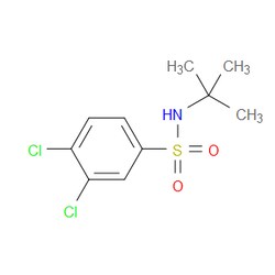 Aobchem&nbsp;3 4-Dichloro-N-(1 1-dimethylethyl)benzenesulfonamide | ≥95% | CAS 883022-47-7 | C10H13Cl2NO2S | 500mg