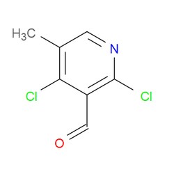 Aobchem&nbsp;2 4-Dichloro-5-methyl-3-pyridinecarboxaldehyde | ≥95% | CAS 2369720-14-7 | C7H5Cl2NO | 500mg
