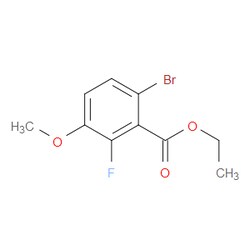 Aobchem&nbsp;Ethyl 6-bromo-2-fluoro-3-methoxybenzoate | ≥97% | CAS 1823558-41-3 | C10H10BrFO3 | 1g