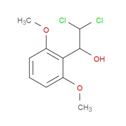 Aobchem&nbsp;2 2-Dichloro-1-(2 6-dimethoxyphenyl)ethanol | ≥95% | CAS 2734773-02-3 | C10H12Cl2O3 | 1g
